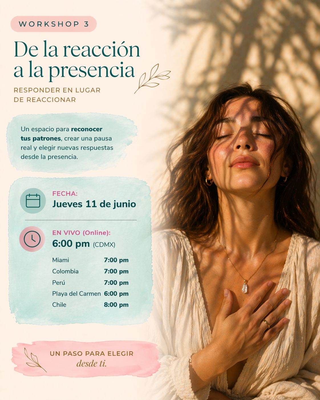 De la reactividad a la presencia